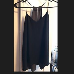 Black/Gray reversible Barcelona Tank